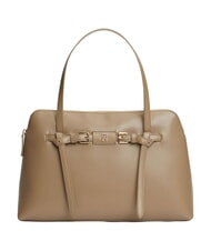 TOMMY HILFIGER TH BUCKLE Borsa tote a spalla tundra moss - Borse Donna - 1