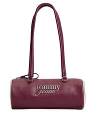 TOMMY HILFIGER TJW BOLD SCRIPT Borsa a spalla, doppio manico rosewood brown - Borse Donna - 1