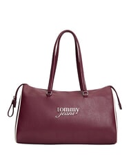 TOMMY HILFIGER TJW BOLD SCRIPT Borsa tote a spalla rosewood brown - Borse Donna - 1