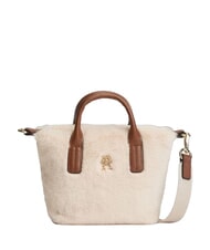 TOMMY HILFIGER POPETTE Borsa a mano, con tracolla beige - Borse Donna - 1