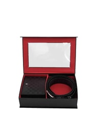 GAUD&Igrave; KIT Box portafoglio e cuntura NERO - Portafogli Uomo - 1