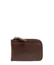 TIMBERLAND BASIC Bustina portachiavi in pelle con zip darkbrown - Portachiavi - 1