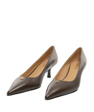 FURLA ATELIER  D&eacute;collet&eacute; in pelle tacco 5 cioccolato - Scarpe Donna - 1