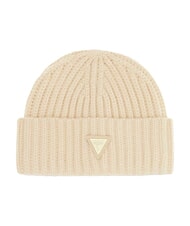 GUESS NOELLE 2 KNITTED Cappello con risvolto bone - Cappelli - 1