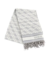 GUESS JACQUARD Sciarpa con frange grey logo - Sciarpe - 1