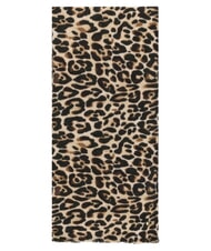GUESS PRINTED Sciarpa brown multi - Sciarpe - 1