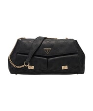 GUESS BLAKE Borsa a tracolla black logo - Borse Donna - 1