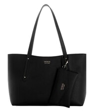 GUESS BRENTON Borsa a spalla NERO - Borse Donna - 1