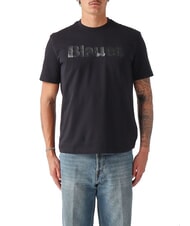 BLAUER BOURNE T-Shirt in cotone nero - T-shirt Uomo - 1