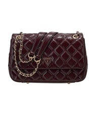 GUESS JULIET Borsa a tracolla burgundy - Borse Donna - 1