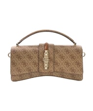 GUESS YVONNE LOGO Borsa a mano, con tracolla LATTE LOGO - Borse Donna - 1