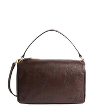ALVIERO MARTINI PRIMA CLASSE ANTIQUE GEO Borsa in pelle a mano, con tracolla cioccolato - Borse Donna - 1