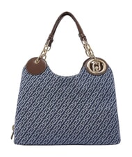 LIUJO FAIZA Borsa a spalla blu denim - Borse Donna - 1