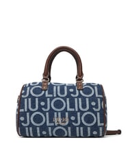 LIUJO EVRIM Bauletto a mano, con tracolla blu denim - Borse Donna - 1