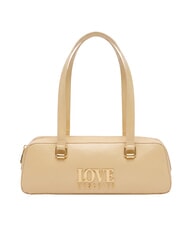 LOVE MOSCHINO GILDED Borsa a spalla, con catena burro - Borse Donna - 1