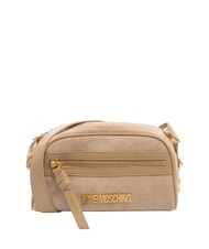LOVE MOSCHINO SIGNATURE ZIP Borsetta a tracolla sabbia - Borse Donna - 1