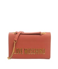 LOVE MOSCHINO BOLD LOVE Borsa a spalla, con catena ruggine - Borse Donna - 1