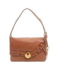 LOVE MOSCHINO PADLOCK Borsa a spalla, con tracolla noce - Borse Donna - 1