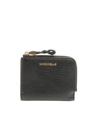 COCCINELLE CHARLOTTE Mini Portafoglio in pelle Nero - Portafogli Donna - 1