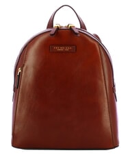 THE BRIDGE COSTANZA Zaino in pelle, con taschino laterale MARRONE - Borse Donna - 1
