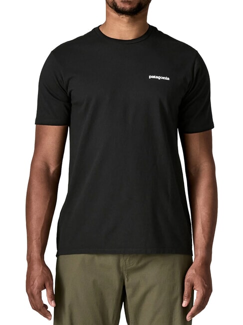 PATAGONIA P-6 LOGO T-Shirt a maniche corte black - T-shirt Uomo