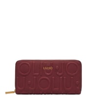 LIUJO KALISKA Portafoglio Zip Around  deep bordeaux - Portafogli Donna - 1