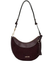 LIUJO CIRRY Hobo Bag a spalla red aubergine - Borse Donna - 1