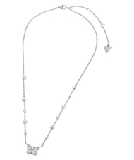 GUESS BORBOLETA Collana con ciondolo a farfalla SILVER - Collane - 1