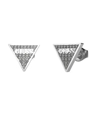 GUESS STUDS PARTY Orecchini con logo SILVER - Orecchini - 1