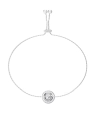 GUESS G CRYSTAL Bracciale, logo G centrale SILVER - Bracciali Donna - 1