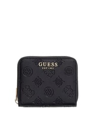 GUESS CARMELLA Portafoglio compatto black logo - Portafogli Donna - 1