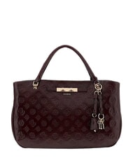 GUESS CARMELLA Borsa a mano, con tracolla burgundy logo - Borse Donna - 1