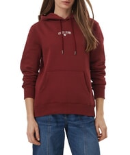 GUESS JEANS STAR EMBRO REGULAR Felpa con cappuccio - Felpe Donna