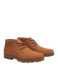 TIMBERLAND BRITTON SQUARE Stivaletto basso stringato, in pelle rust suede - Scarpe Uomo - 1