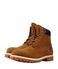 TIMBERLAND PREMIUM Stivaletti stringati in pelle orange - Scarpe Uomo - 1