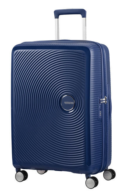 AMERICAN TOURISTER SOUNDBOX SPINNER Trolley medio, espandibile midnightnavy - Trolley Rigidi