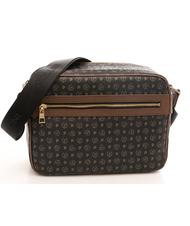 POLLINI Heritage Classic Borsa a tracolla nero marrone - Borse Donna - 1
