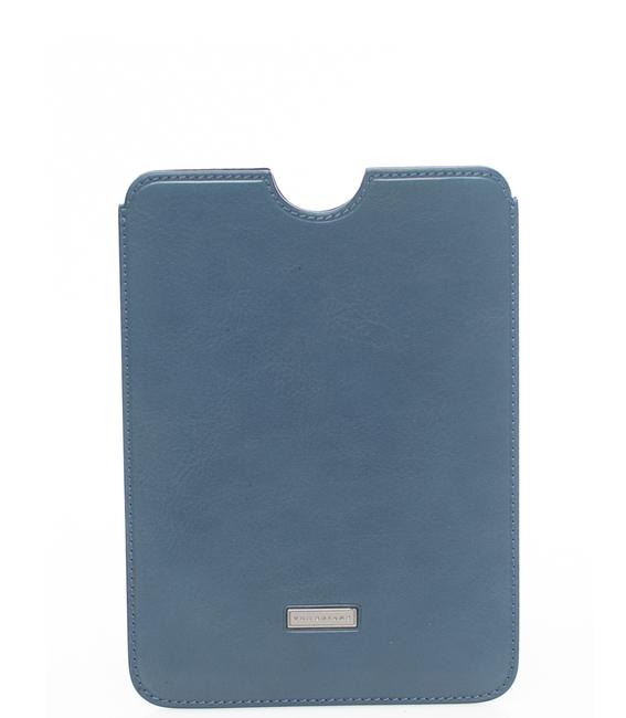 THE BRIDGE Porta tablet da 7'' Linea STORY, in pelle blu - Porta tablet & Organizer