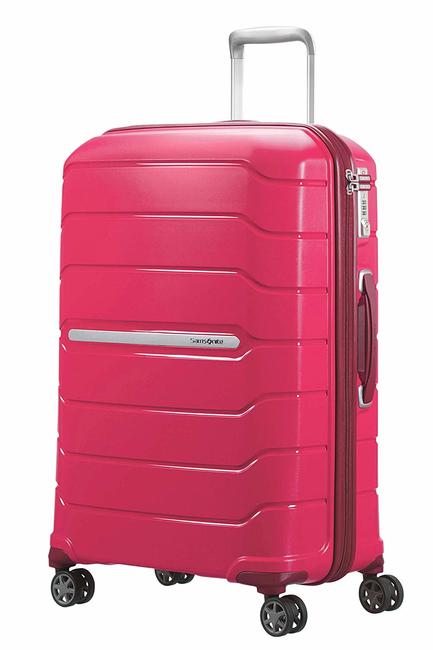 SAMSONITE FLUX Trolley medio espandibile granita red - Trolley Rigidi