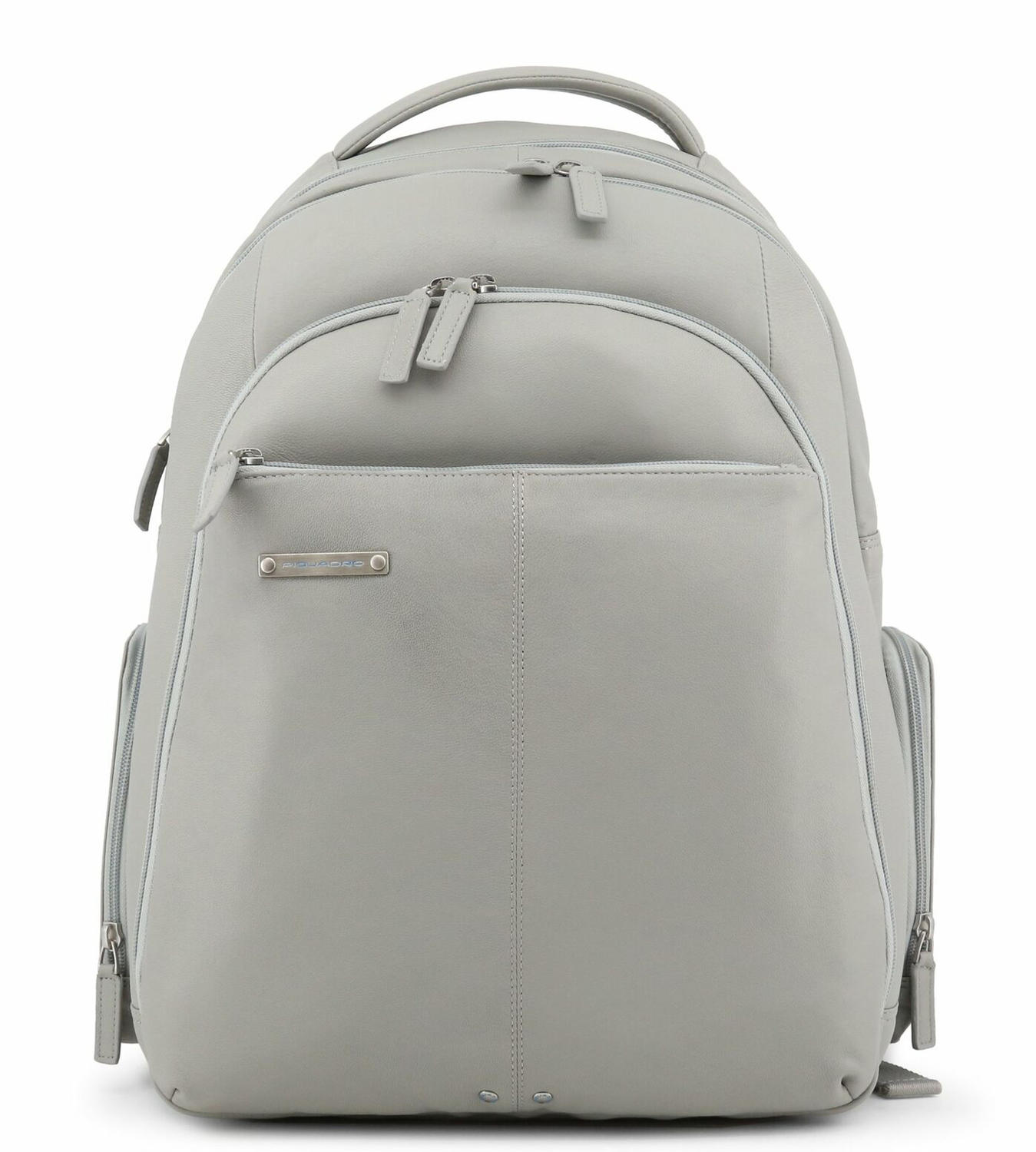 Piquadro Zaino In Pelle, Porta Notebook Fino A 15\
