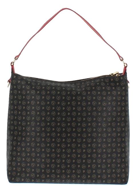 POLLINI HERITAGE CLASSIC Borsa a spalla, con tracolla nero lacca - Borse Donna