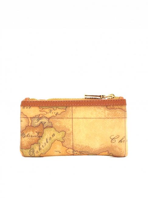 ALVIERO MARTINI PRIMA CLASSE ALVIERO MARTINI 1 ^ CLASS Astuccio Portachiavi GEO CLASSIC, Made in Italy NATURALE - Portachiavi