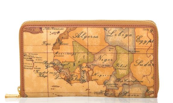 ALVIERO MARTINI PRIMA CLASSE Portafoglio GEO CLASSIC, Zip Around, con portamonete NATURALE - Portafogli Donna