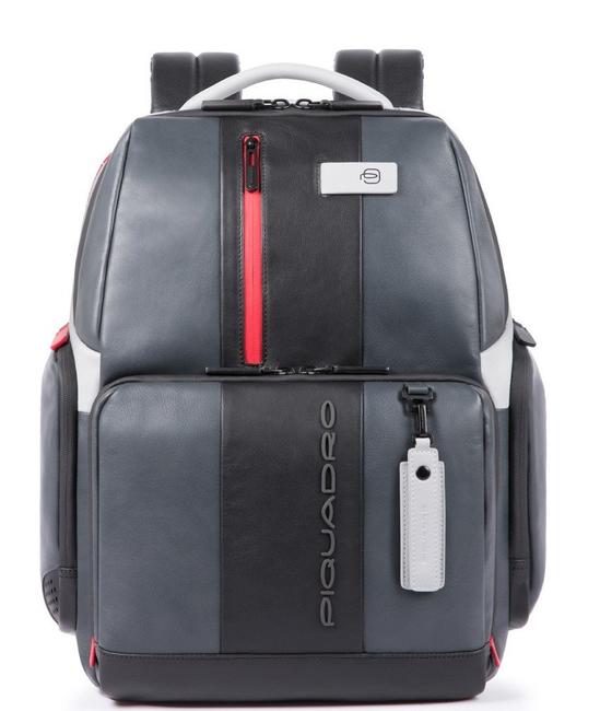 PIQUADRO URBAN FAST-CHECK Zaino porta PC 15,6" GRIGIO - Zaini da lavoro porta PC