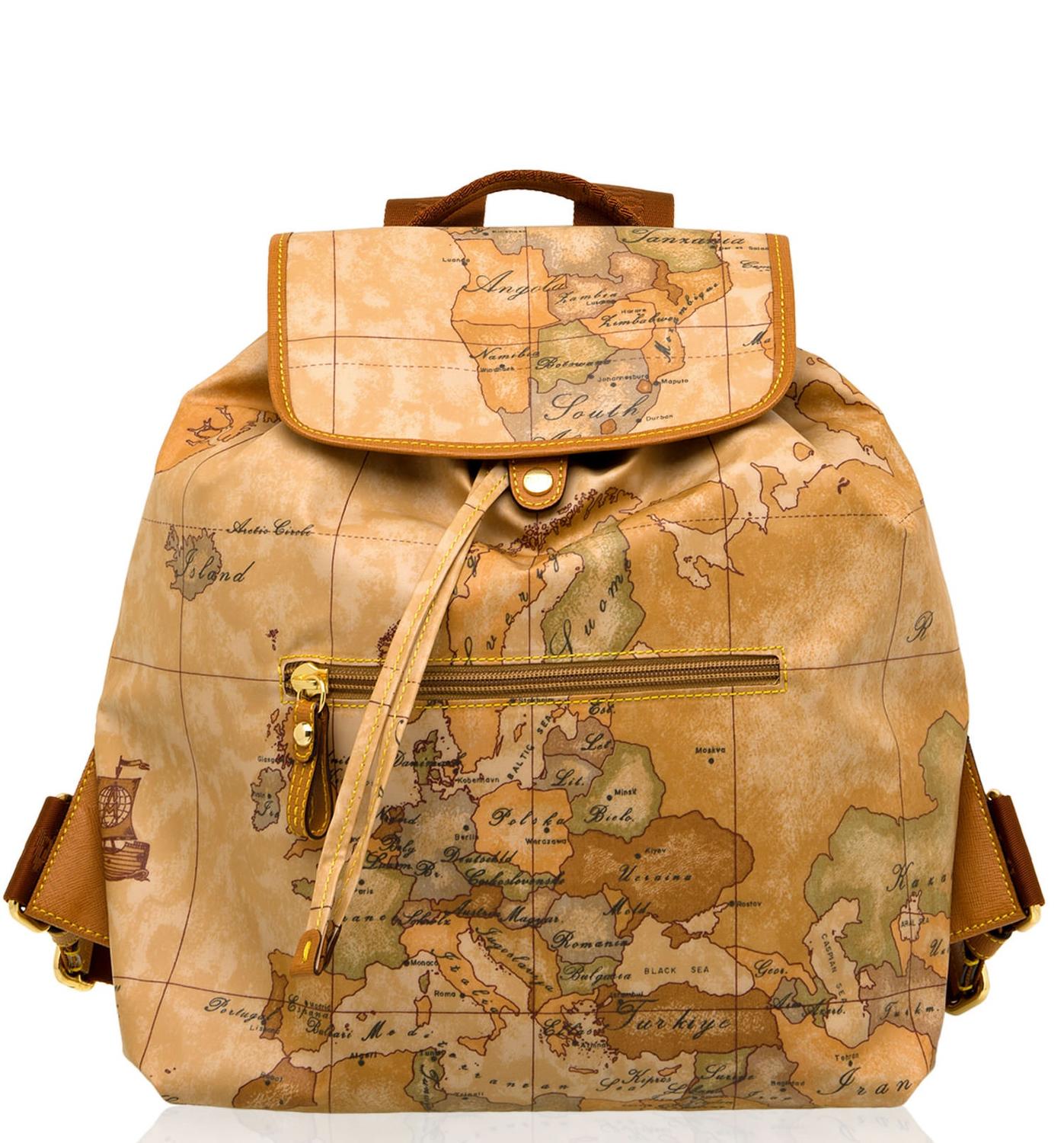 Alviero Martini Prima Classe Geo Soft Zainetto A Spalla Naturale - Acquista  Su Le Sac!