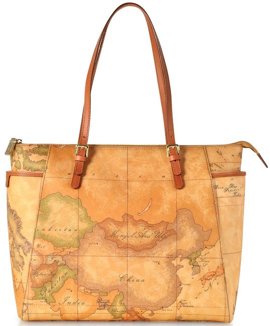 ALVIERO MARTINI PRIMA CLASSE Geo Classic Shopping bag a spalla NATURALE - Borse Donna
