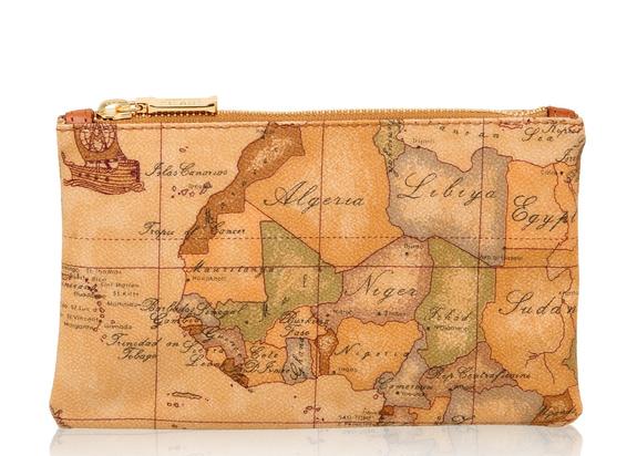 ALVIERO MARTINI PRIMA CLASSE Geo Pochette piatta NATURALE - Borse Donna