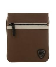Business mini borsello in pelle am0am07754bds uomo le sac outlet uomo  grigio - Stileo.it