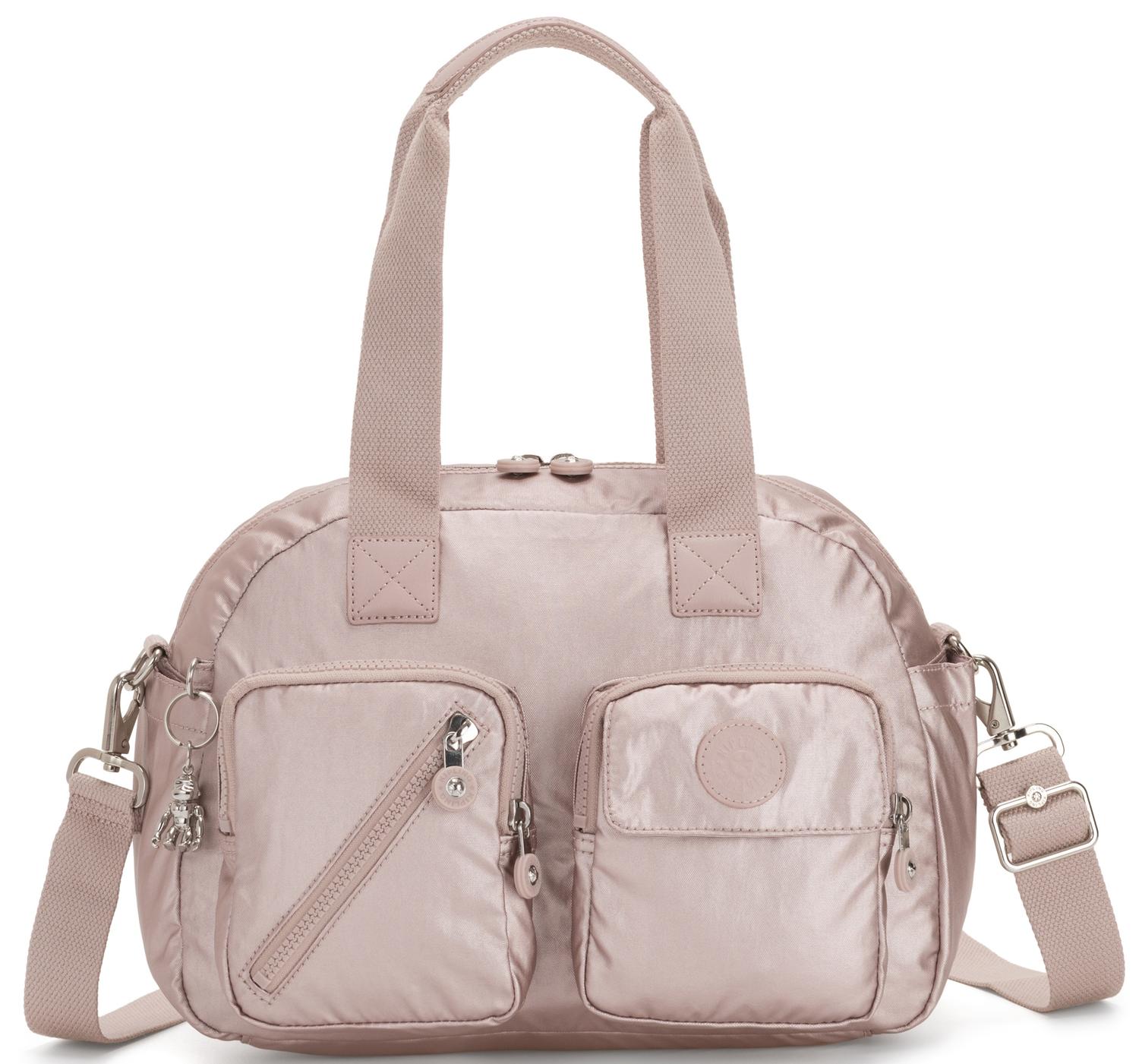 Kipling Defea Up Borsa A Mano, Con Tracolla Metallic Rose Acquista A