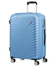 AMERICAN TOURISTER Trolley Linea JETGLAM, misura media, espandibile METALLIC POWDER BLUE - Trolley Rigidi - 1